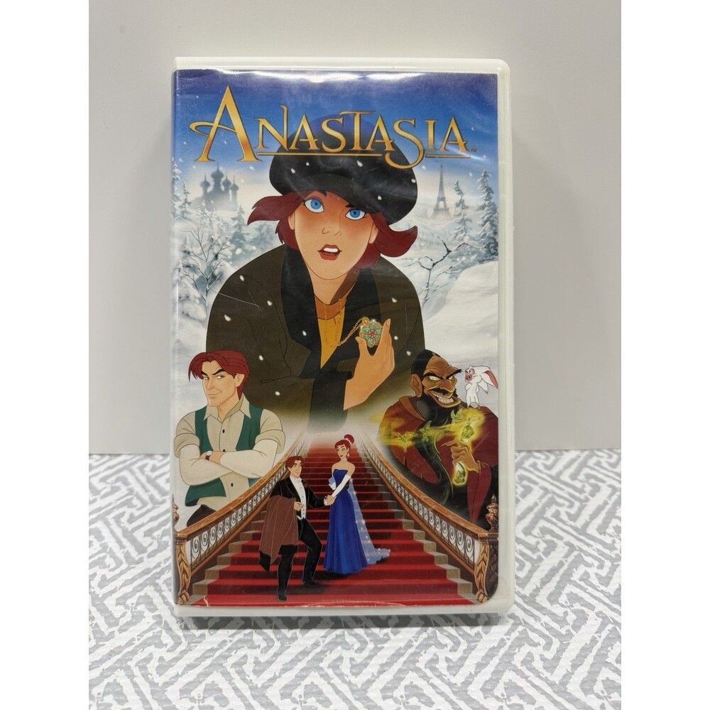 Anastasia, VHS, Movie, 1997, Adventure, Pre-Owned, Clam case